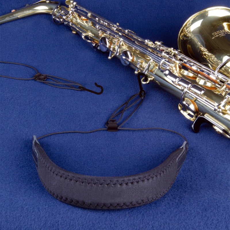 Neo Tech Neotech Tux Padded Neck Slim Design for Alto/Tenor Sax, Clarinet, English Horn, Bassoon and Oboe Saxophone Strap (2201192),Black - Image 3